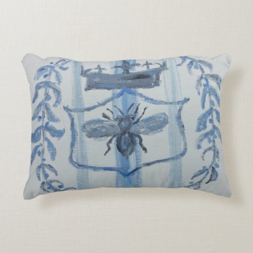 Country French Queen Bee Accent Pillow