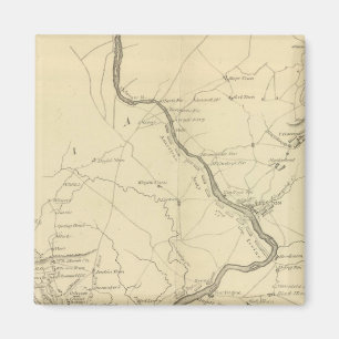 Country from Rariton River in East Jersey Magnet