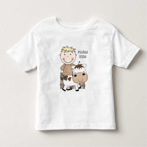 Country Fun Farm KidCow Toddler 2T_ 4T Tee Shirt