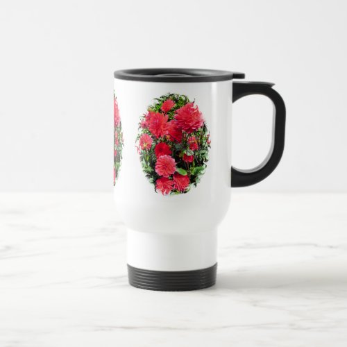 COUNTRY GARDEN FLOWERS TRAVEL MUG