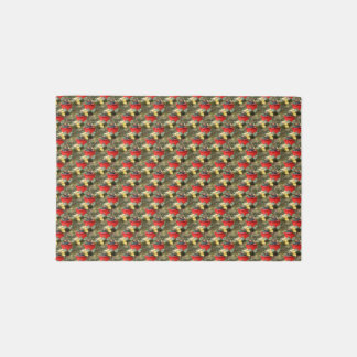 Country Garden Squash Nature Pattern Rug