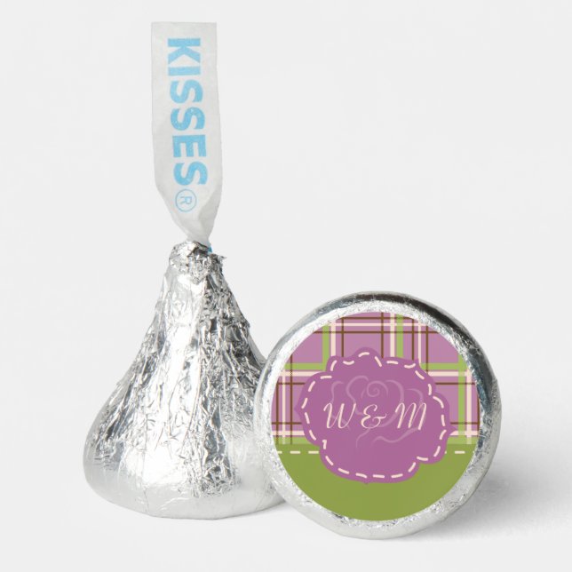 Country Garden Wedding Hershey®'s Kisses® (Front)