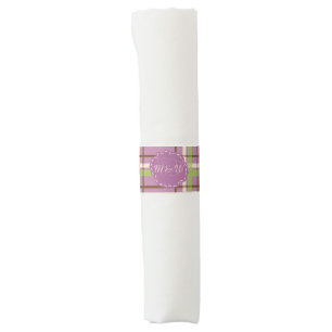 Country Garden Wedding Napkin Bands