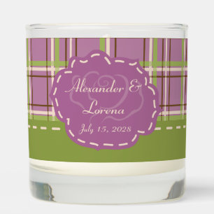 Country Garden Wedding Scented Candle