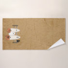 Country Ghosts Bath Towel Set