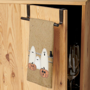Country Ghosts Kitchen Towel