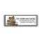 Country Gingerbread Kitchen Return Address Labels