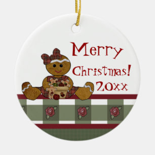 Country Gingerbread Ornament