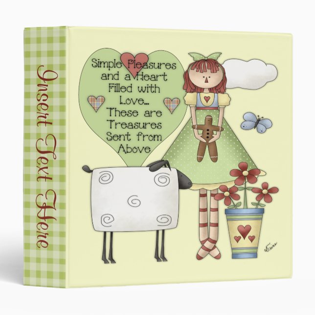 Country Girl Avery Binder (Front/Spine)