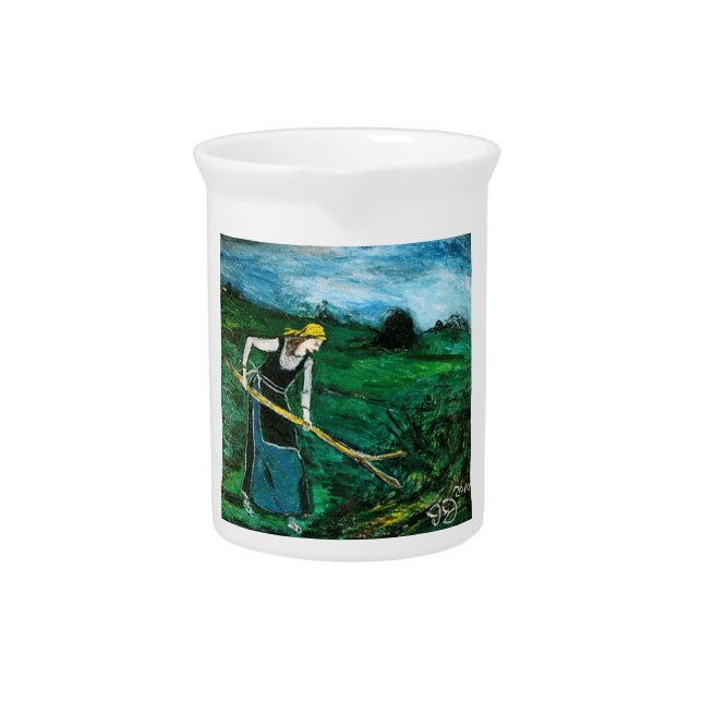 COUNTRY GIRL CONTENT PITCHER (Front)