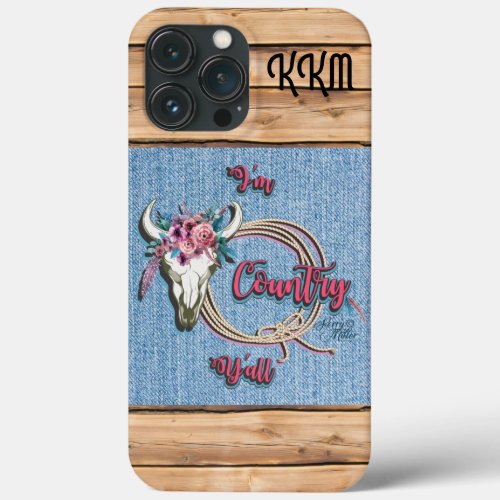 Country Girl iPhone Case