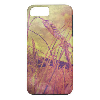 Country Girl, Pink And Gold Wheat iPhone 7 case