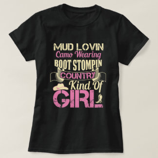 Country Girl Quotes Ladie's T-Shirt