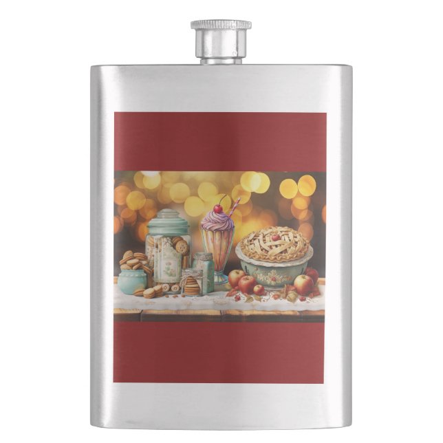 Country Goodies Flask (Front)