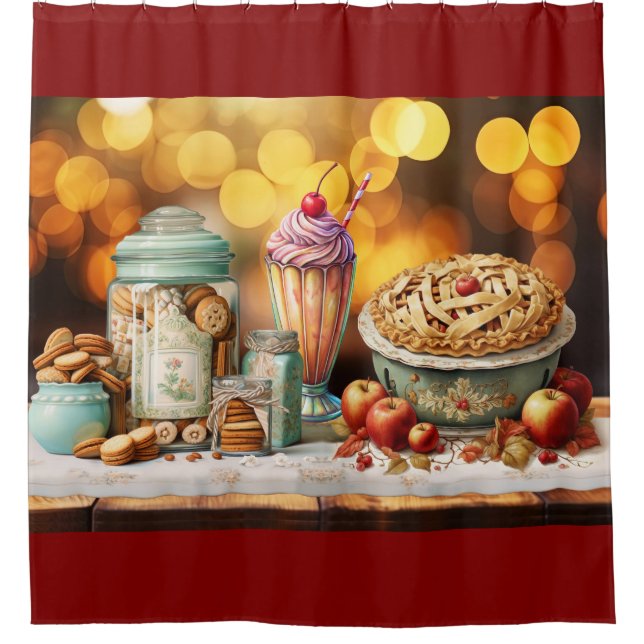 Country Goodies Shower Curtain (Front)