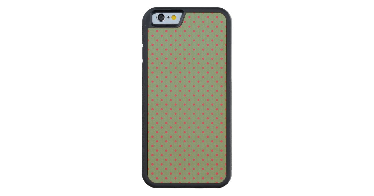 Country Green /Fuchsia iPhone 6 Maple Wood Case | Zazzle