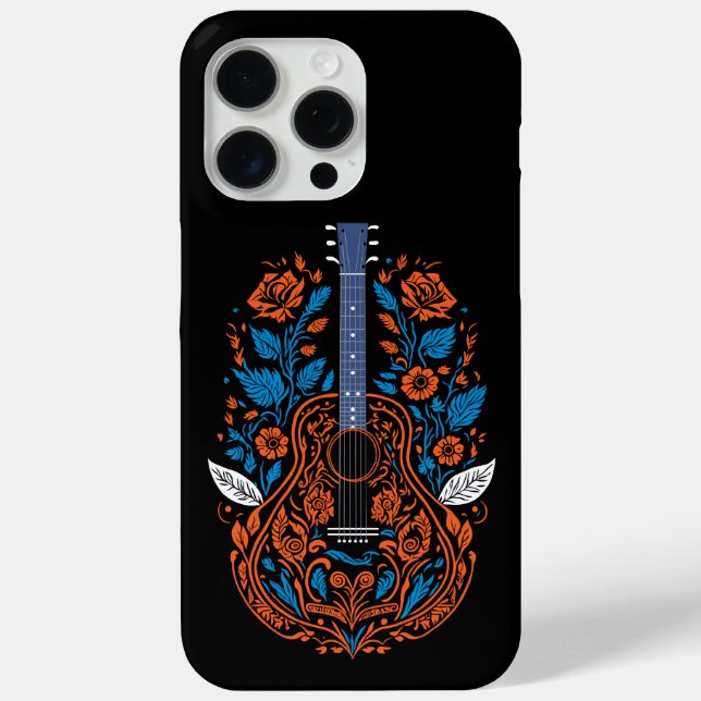 Country Guitar Art Case-Mate iPhone Case (Back)