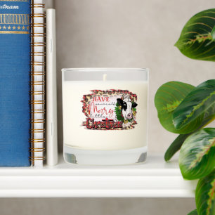 Country Have Yourself A Merry Little Christmas Scented Candle
