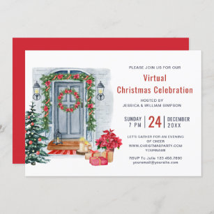 Virtual Christmas Party Invitations & Invitation Templates
