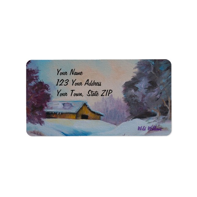 Country Home Canvas Label (Front)