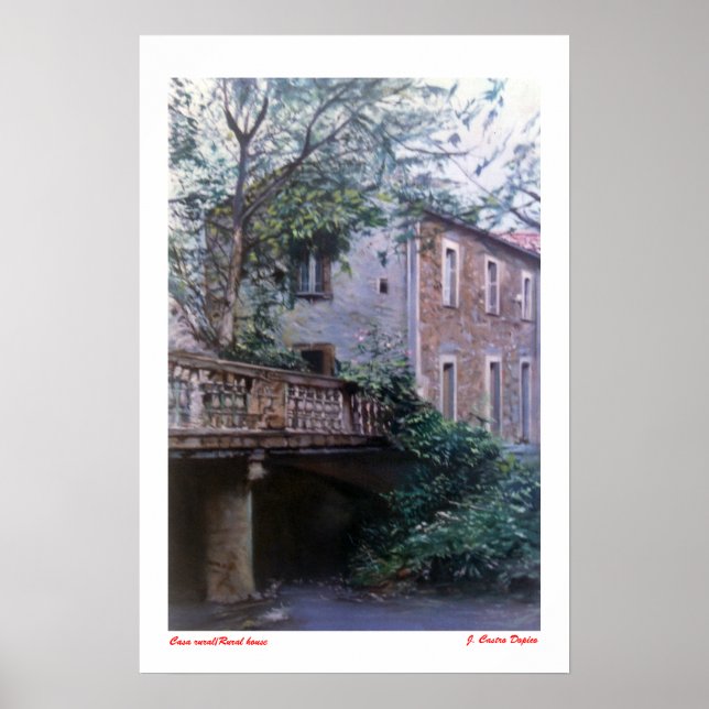 Country home/Rural house Poster (Front)