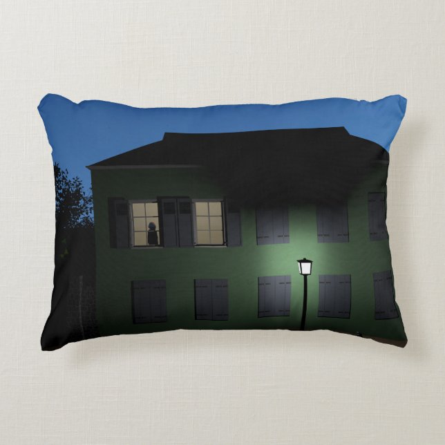 Country house accent pillow (Front)
