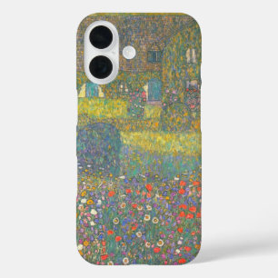 Country House by the Attersee by Gustav Klimt iPhone 16 Case