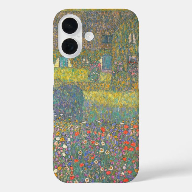 Country House by the Attersee by Gustav Klimt Case-Mate iPhone Case (Back)
