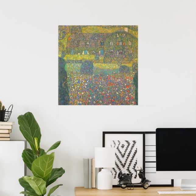 Country House by the Attersee by Gustav Klimt Poster (Home Office)