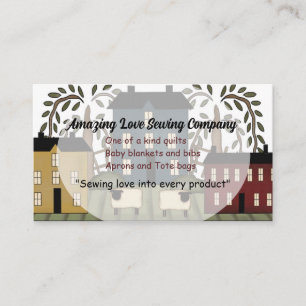 Country Houses Custom Business Card