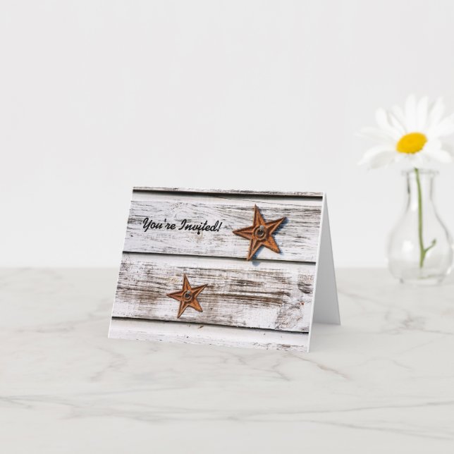 Country Invitation Card (Small Plant)