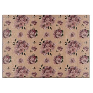 Country Kitchen Mauve Flowers