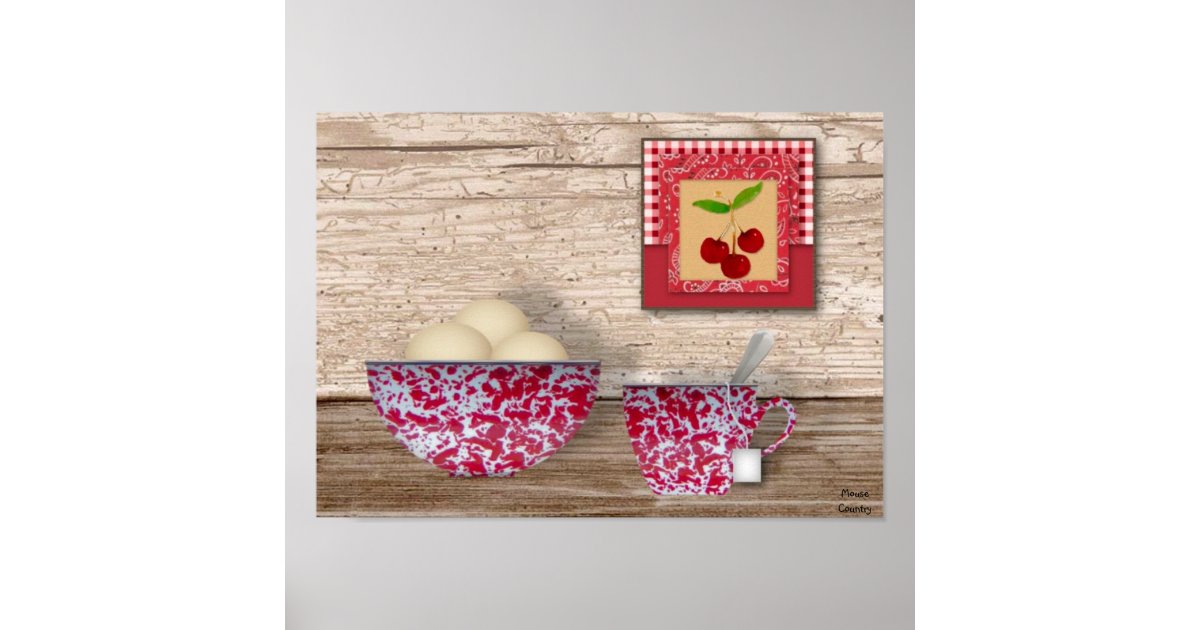 Country Kitchen Poster Zazzle