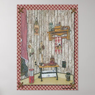 Country Kitchen Poster