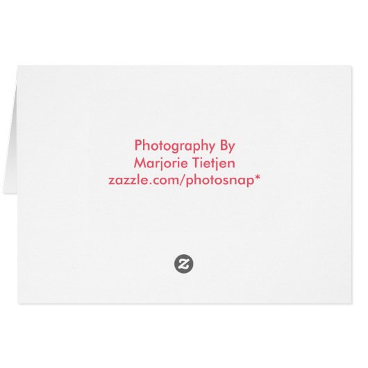 Country Kitchen Recipe Card (Back Horizontal)