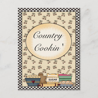 Country Kitchen Recipe Cards