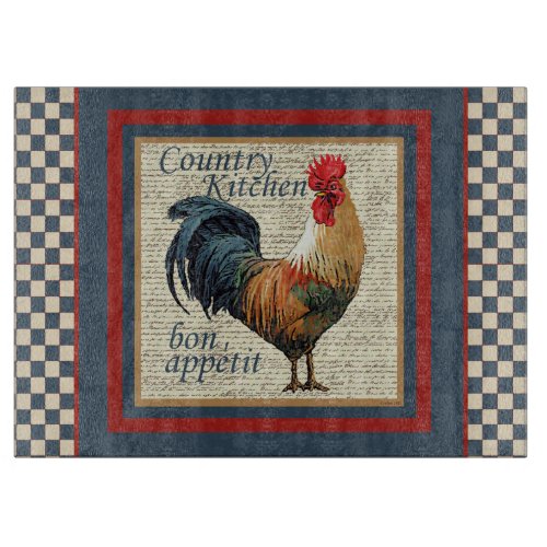 Country Kitchen_Rooster Cutting Board