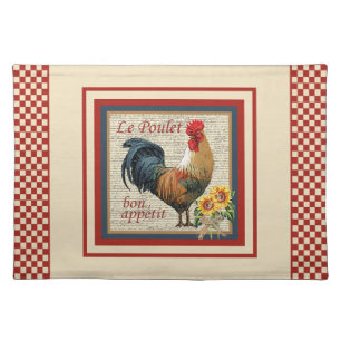 Country Kitchen-Rooster Placemat