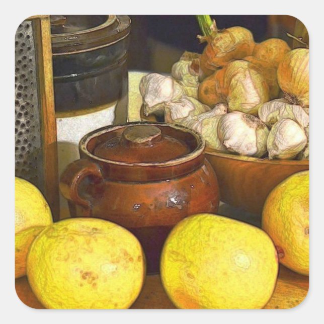 Country Kitchen Stickers (Front)