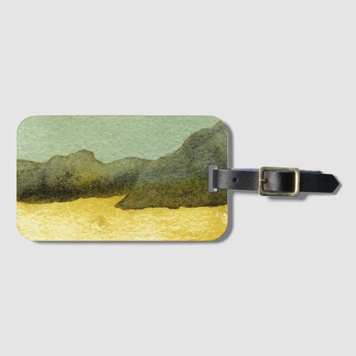 Country landscape depicting Appalachian beauty  L Luggage Tag