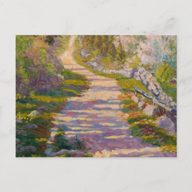 Country Lane by Newell Convers Wyeth Postcard (Front)