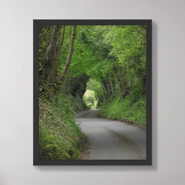 Country Lane Framed Art (Framed Front)