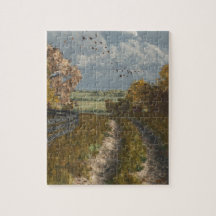 Country Lane in Fall