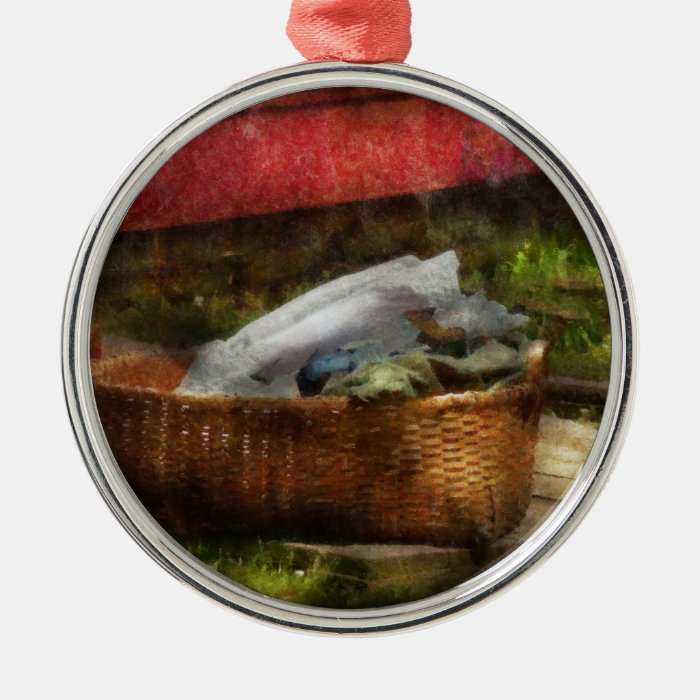 Country   Laundry  Christmas Ornament