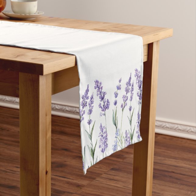 Country Lavender, Wedding Medium Table Runner (In Situ)