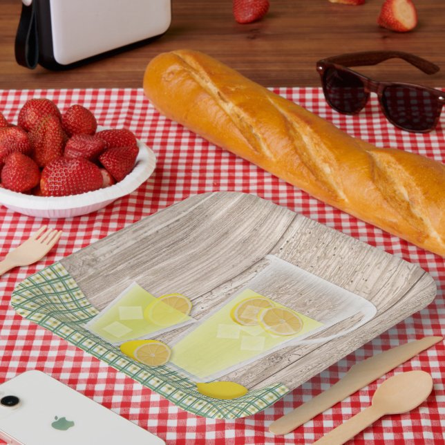 Country Lemonade  Paper Plates (Picnic)