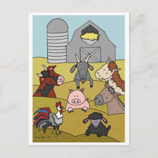 Country Life 8-Baby Shower Invitation