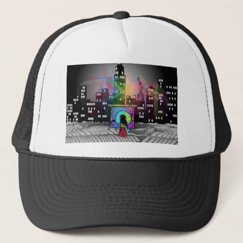 COUNTRY LIFE DREAMING OF CITY LIGHTS TRUCKER HAT