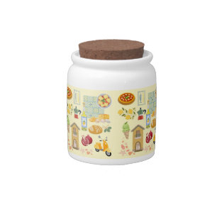 Country Life Italy Candy Jar