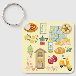 Country Life Italy Keychain